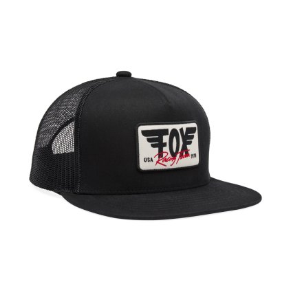 Pánská kšiltovka Fox Winged Trucker Hat - Black