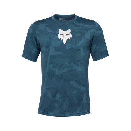 Pánský cyklo dres Fox Ranger Tru Dri Ss Jersey - Dark Vintage