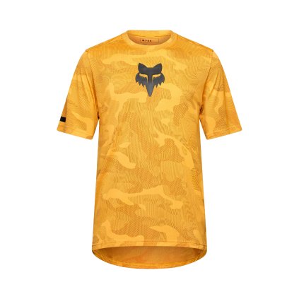Pánský cyklo dres Fox Ranger Tru Dri Ss Jersey - Tangerine