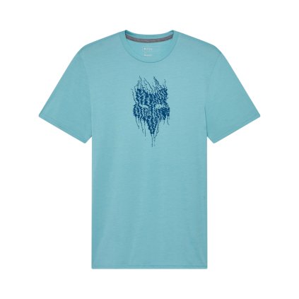 Pánské triko Fox Bark Ss Tech Tee - Vintage Wash