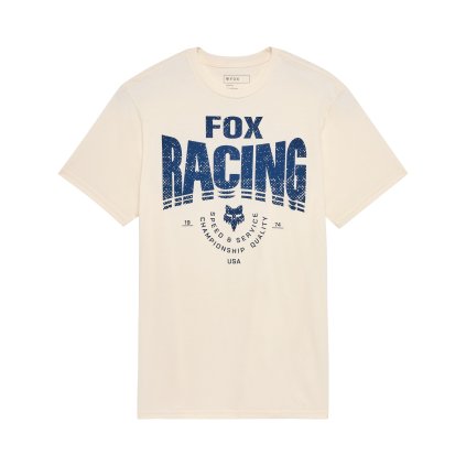 Pánské triko Fox Tread Ss Prem Tee - Off White