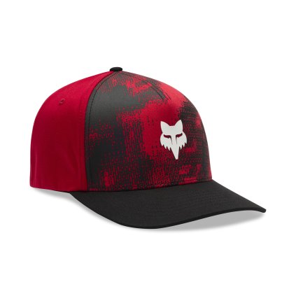 Pánská čepice Fox Fox Rs Flexfit Hat - Red