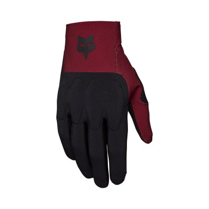 Pánské cyklo rukavice Fox Defend D3O Glove - Rust