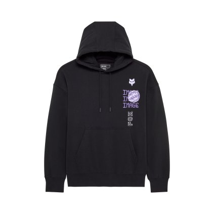 Pánská mikina Fox Image Phantom Oversized Flc Po - Black