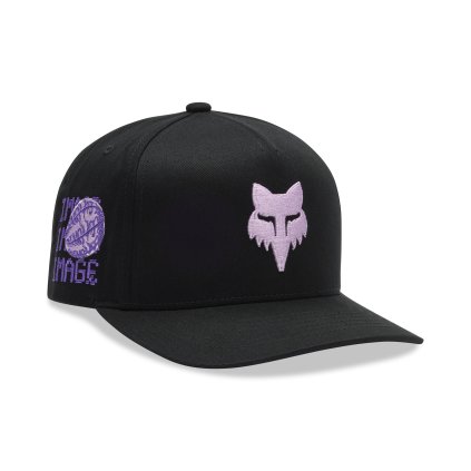 Pánská čepice Fox Image Phantom Snapback Hat - Black