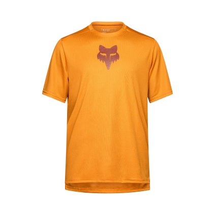 Pánský cyklo dres Fox Ranger Ss Jersey Fox Head - Caramel