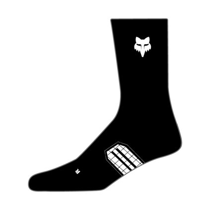 Cyklo ponožky Fox 6" Ranger Sock Prepack Black - Black
