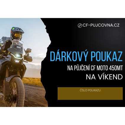 Poukaz 450MT vikend