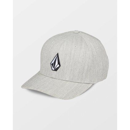 Kšiltovka Volcom Full Stone Hthr Flexfit Hat - Grey Vintage