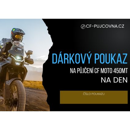 CF pujcovna.cz Poukaz 450MT den
