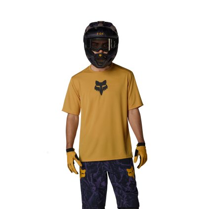 Pánský cyklo dres Fox Ranger Ss Jersey Fox Head - Bronze