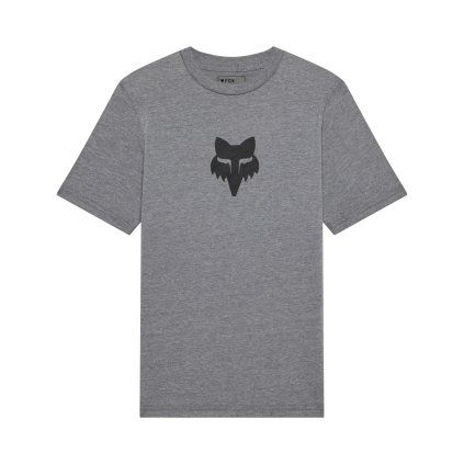 Dětské triko Fox Yth Fox Head Ss Tee - Heather Dark Grey