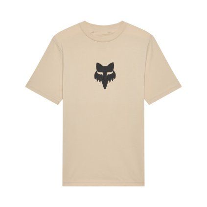 Dětské triko Fox Yth Fox Head Ss Tee - Tan