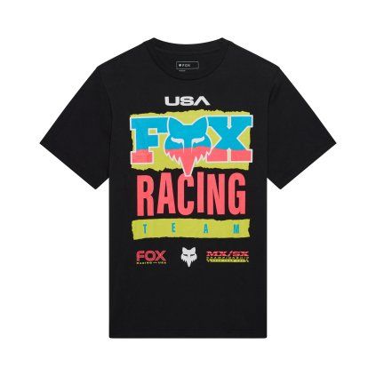 Pánské triko Fox Hardcore 195 Original Ss Tee - Black
