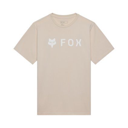 Pánské triko Fox Absolute 195 Original Ss Tee - Chalk