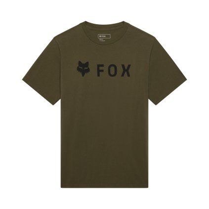 Pánské triko Fox Absolute 195 Original Ss Tee - Olive Green