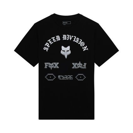 Pánské triko Fox Icon 195 Original Ss Tee - Black