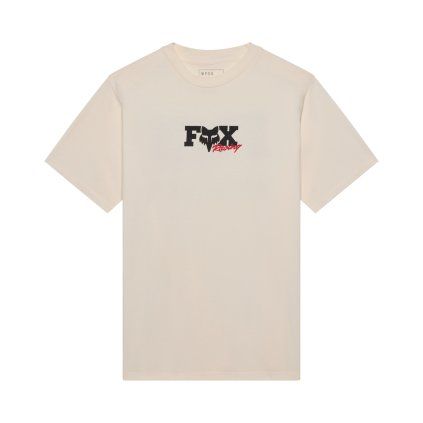 Pánské triko Fox Checker 195 Original Ss Tee - Off White
