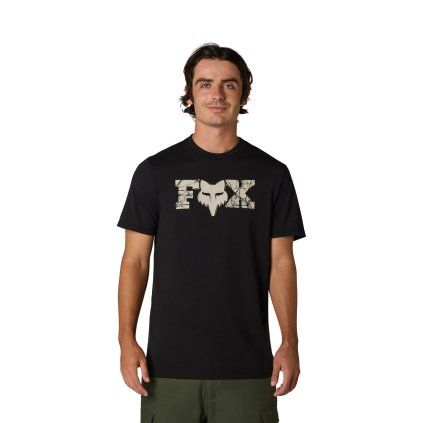 Pánské triko Fox Diffuse Dri-Release Ss Tee - Black