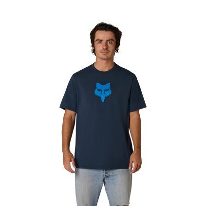 Pánské triko Fox Vision 195 Original Ss Tee - Galaxy Blue
