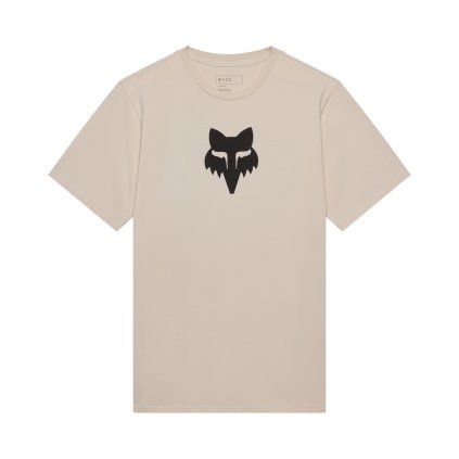 Pánské triko Fox Vision 195 Original Ss Tee - Chalk