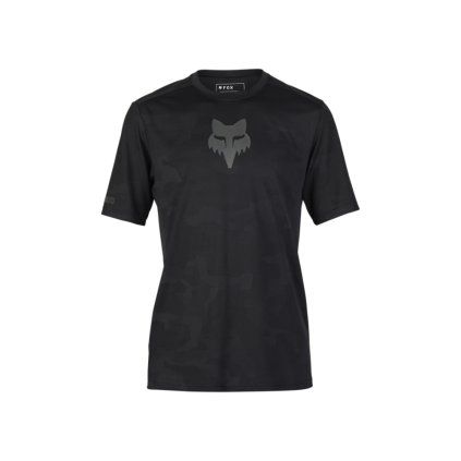 Pánský cyklo dres Fox Ranger Tru Dri Ss Jersey - Black