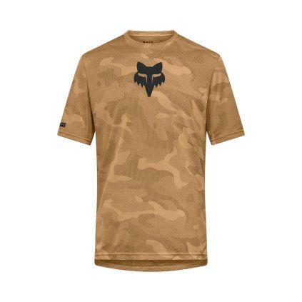 Pánský cyklo dres Fox Ranger Tru Dri Ss Jersey - Nutmeg