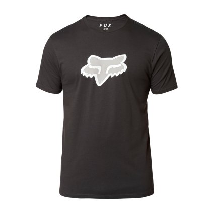 Pánské triko FOX STAY GLASSY SS PREMIUM TEE - BLACK VINTAGE