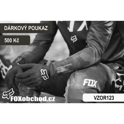 Dárkový poukaz 500 Kč - do e-mailu
