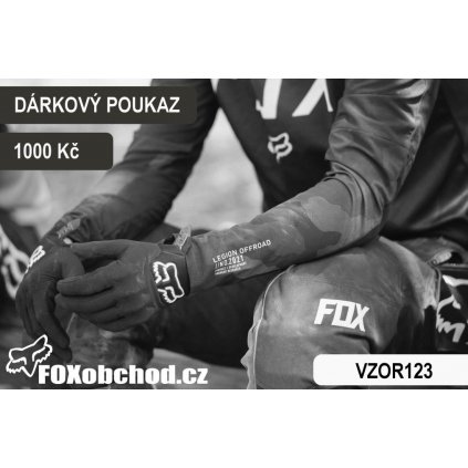 Dárkový poukaz 1000 Kč