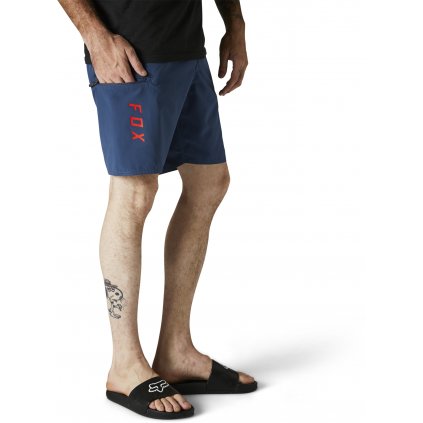 Pánské plavky Fox Overhead Boardshort Fhe 18" Blue/Red