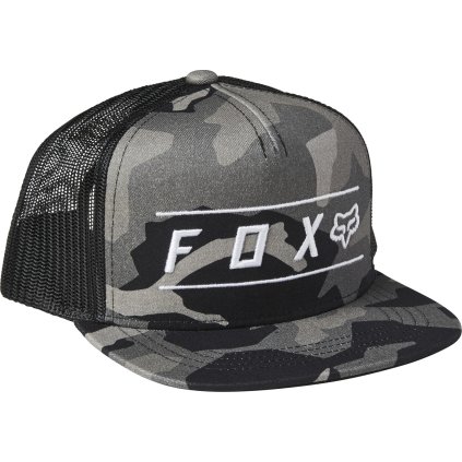 Dětská kšiltovka Fox Racing Youth Pinnacle Sb Mesh Hat - Black Camor - OS