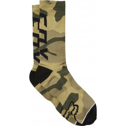 Pánské ponožky Fox Racing Camo Cushioned Crew Sock Camo