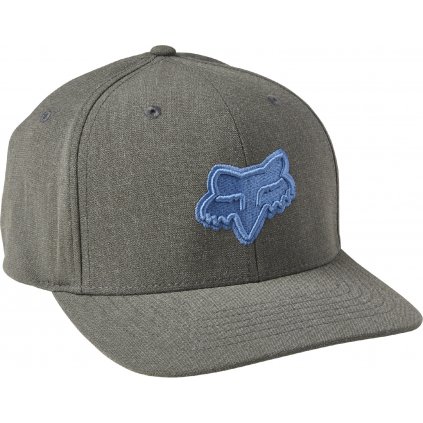 Pánská kšiltovka Fox Racing Transposition Flexfit Hat Blue/Grey