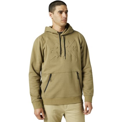 Pánská mikina Fox Racing Calibrated Dwr Po Fleece Bark