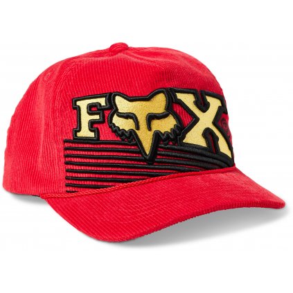 Pánská kšiltovka Fox Burm Snapback Hat - Flame Red