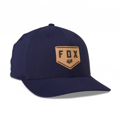 Pánská kšiltovka Fox Shield Tech Flexfit - Navy