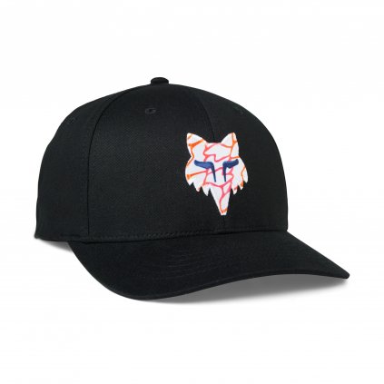 Pánská kšiltovka Fox Ryvr Flexfit Hat - Black