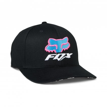 Pánská kšiltovka Fox Morphic Flexfit Hat - Black