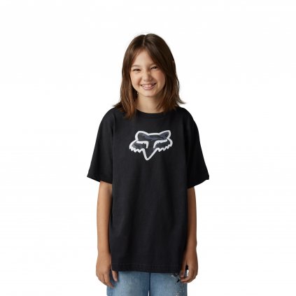 Dětské triko Fox Youth Vzns Camo Ss Tee - Black