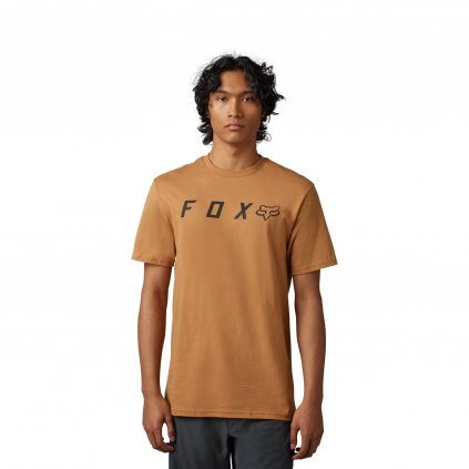 Pánské triko Fox Absolute Ss Prem Tee - Cognac