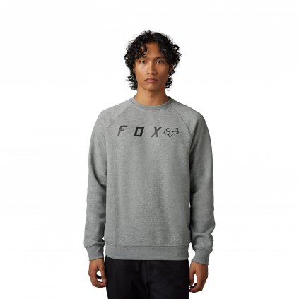 Pánská mikina Fox Absolute Crew Fleece - Heather Graphite