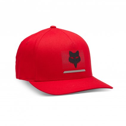 Pánská kšiltovka Fox Optical Flexfit Hat - Flame Red