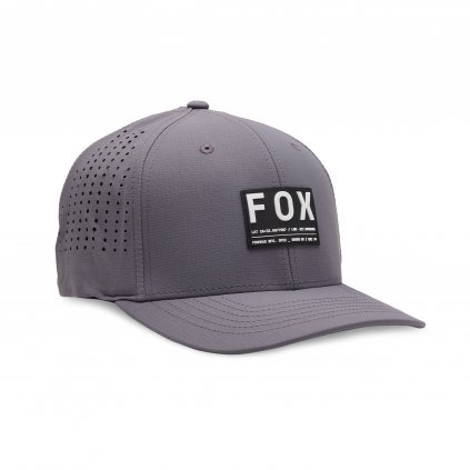 Pánská kšiltovka Fox Non Stop Tech Flexfit - Steel Grey