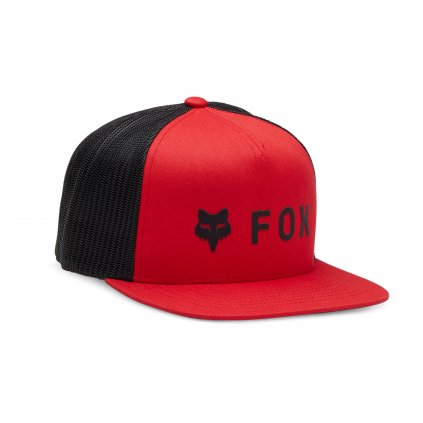 Pánská kšiltovka Fox Absolute Mesh Snapback - Flame Red