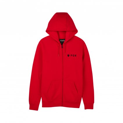 Pánská mikina Fox Absolute Fleece Zip - Flame Red