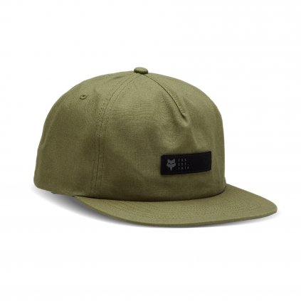 Pánská kšiltovka Fox Source Adjustable Hat - Olive Green