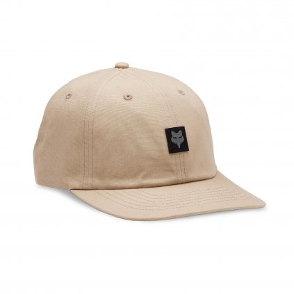 Pánská kšiltovka Fox Level Up Strapback Hat - Taupe