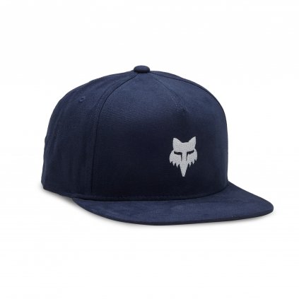 Pánská kšiltovka Fox Fox Head Snapback Hat - Midnight