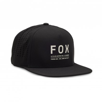 Pánská kšiltovka Fox Non Stop Tech Snapback - Black